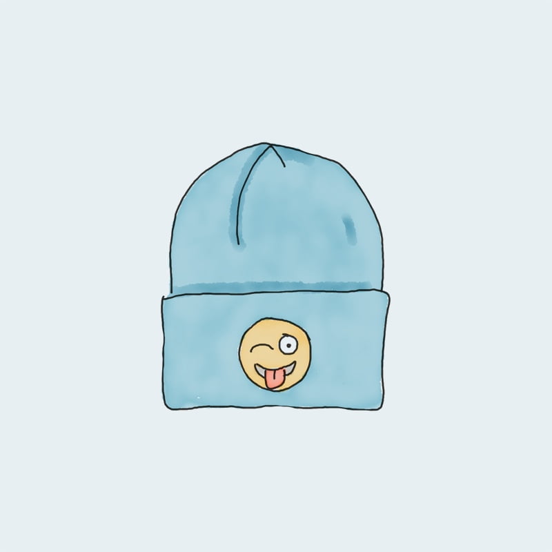 Beanie with Logo - Image 1
